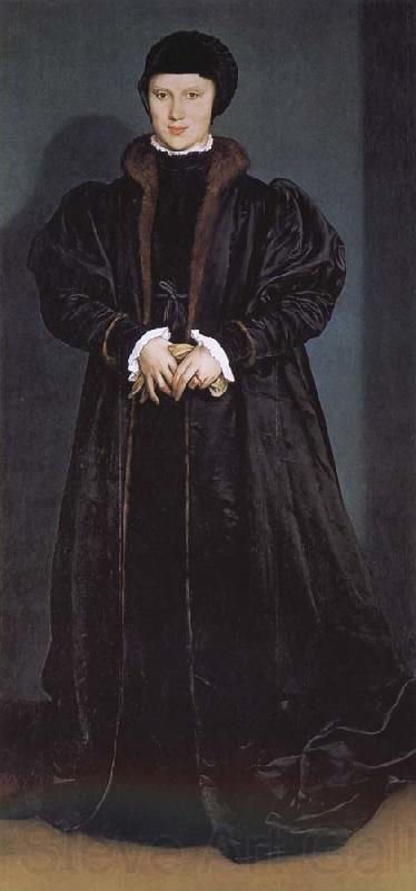 Hans Holbein Denmark s Christina Norge oil painting art